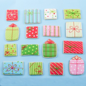 Present Decorated Sugar Cookies