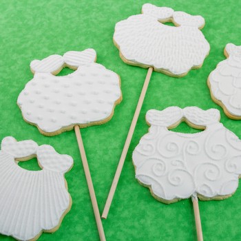 Santa Beard Sugar Cookie