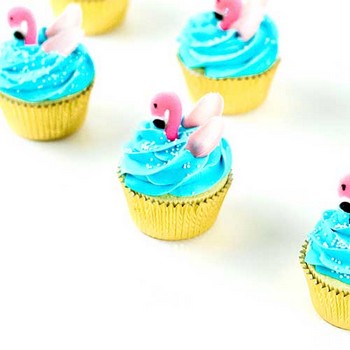 Flamingo Cupcakes
