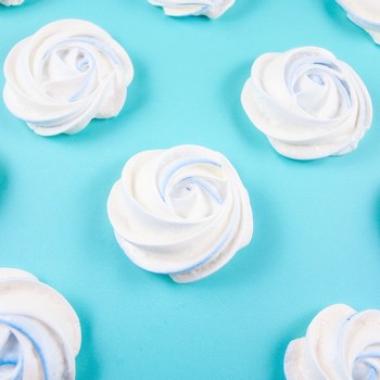 Blueberry Meringues