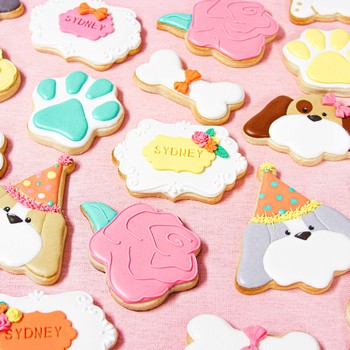 Birthday Dog Cookie Set