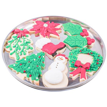 Buttercream Christmas Cut-Out Cookies