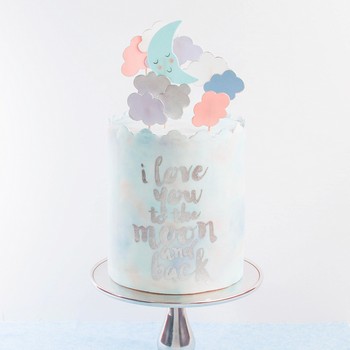 Moon and Back Cake