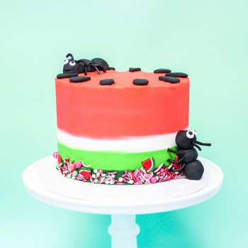 Watermelon Ant Cake