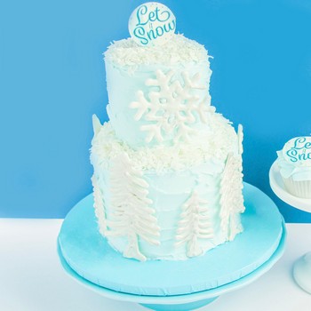Let it Snow Cake