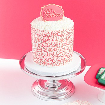 Believe Christmas Cake