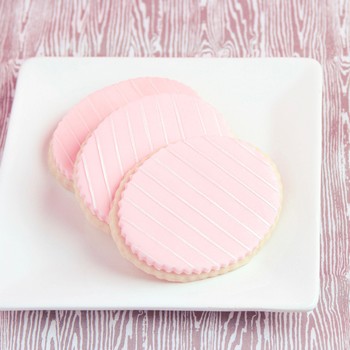 Striped Oval Cookies