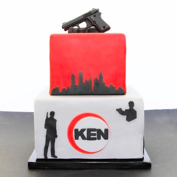 Secret Agent Cake
