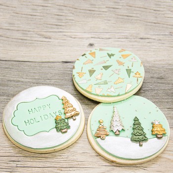 Happy Holidays Cookie Set
