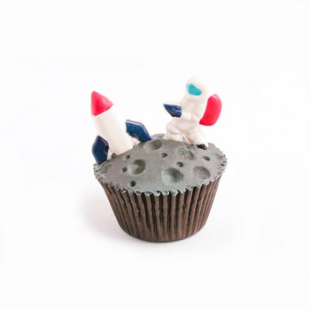 Space Landing Cupcake