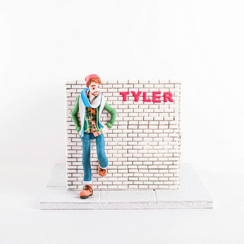 Brick Wall Cake