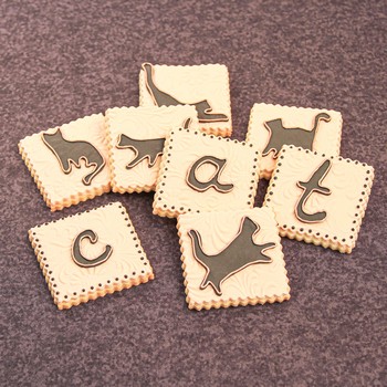 Cat Silhouette Cookie Set