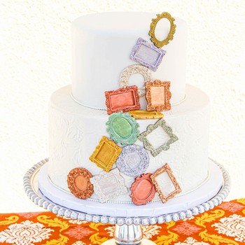 Vintage Frame Cake