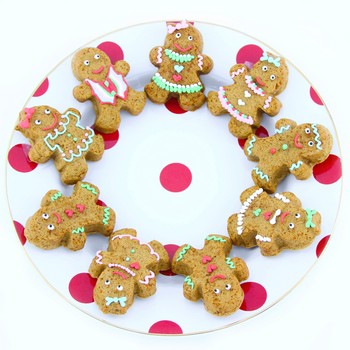 Decorated Gingerbread Cookies