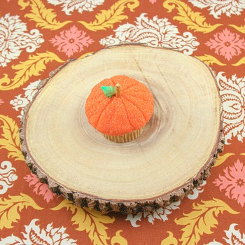 Pumpkin Decorated Cupcake