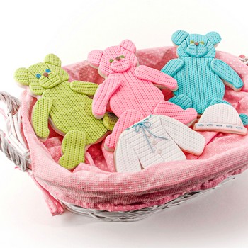 Fondant Bear Cookies