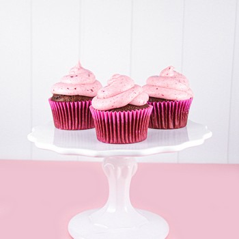 Chocolate Strawberry Cupcakes