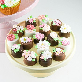 Flower Transfer Chocolates