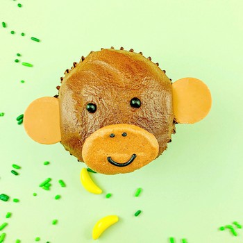 Monkey Cupcake