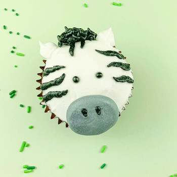 Zebra Cupcake