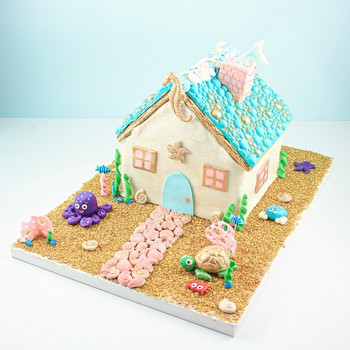 Under the Sea Gingerbread House