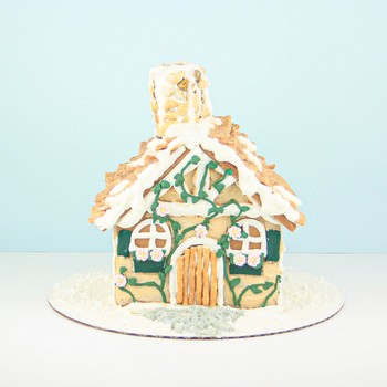 English Cottage Gingerbread House