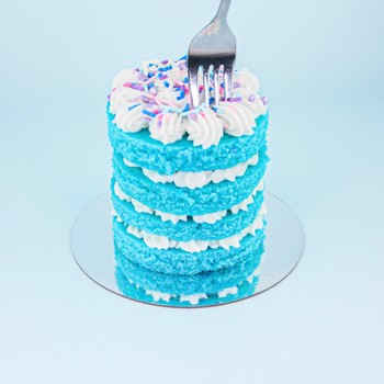 Cotton Candy Mini Cakes