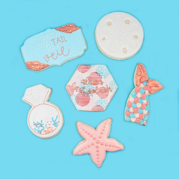 Last Splash Bachelorette Cookies