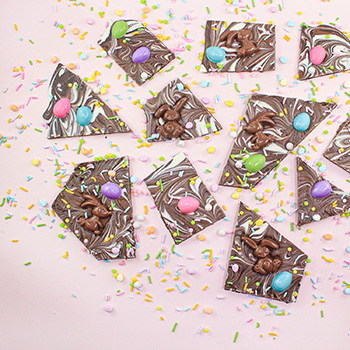 Bunny Chocolate Bark