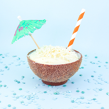 Pina Colada Coconut Dessert