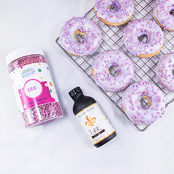 Ube Flavored Donuts