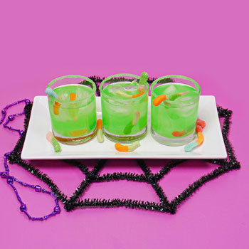 Toxic Sludge Halloween Drink