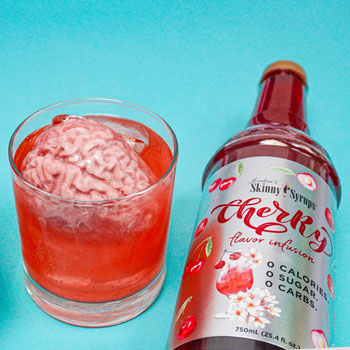 Creepy Halloween Brain Drink