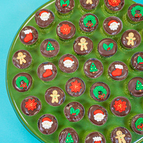 Layered Coconut and Dark Chocolate Cup Recipe