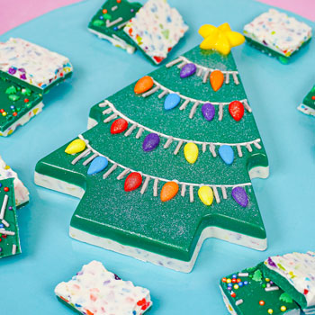 Orange Cinnamon Christmas Bark