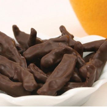 Chocolate-Dipped Candied Orange Peel