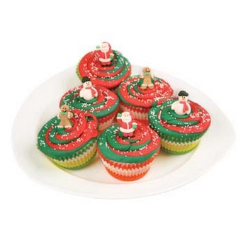 Christmas Friends Cupcakes