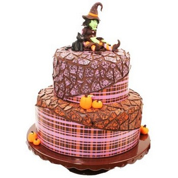 Halloween Mosaic Cake
