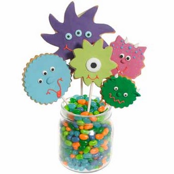 Fun Monster Cookie Bouquet