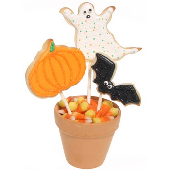 Spooky Halloween Cookie Bouquet