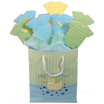 Baby Bodysuite Cookie Bouquet