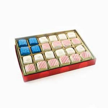 American Flag Candy Box