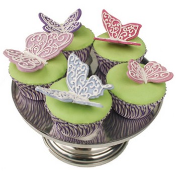 Sparkle Butterfly Cupcakes
