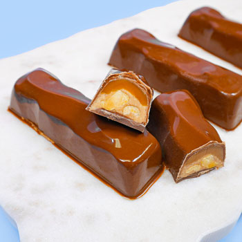 Nougat Caramel and Peanut Bars