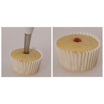 Instructions for Filling Mini Cupcakes