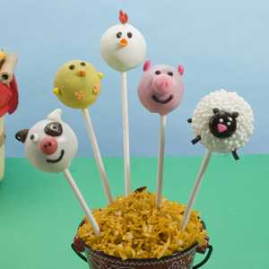 Barnyard Cake Pops