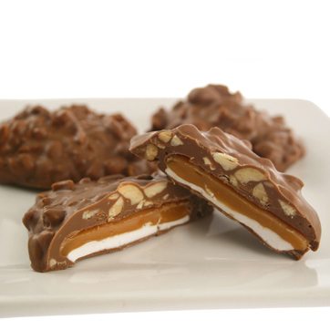 Marshmallow Caramel Patties