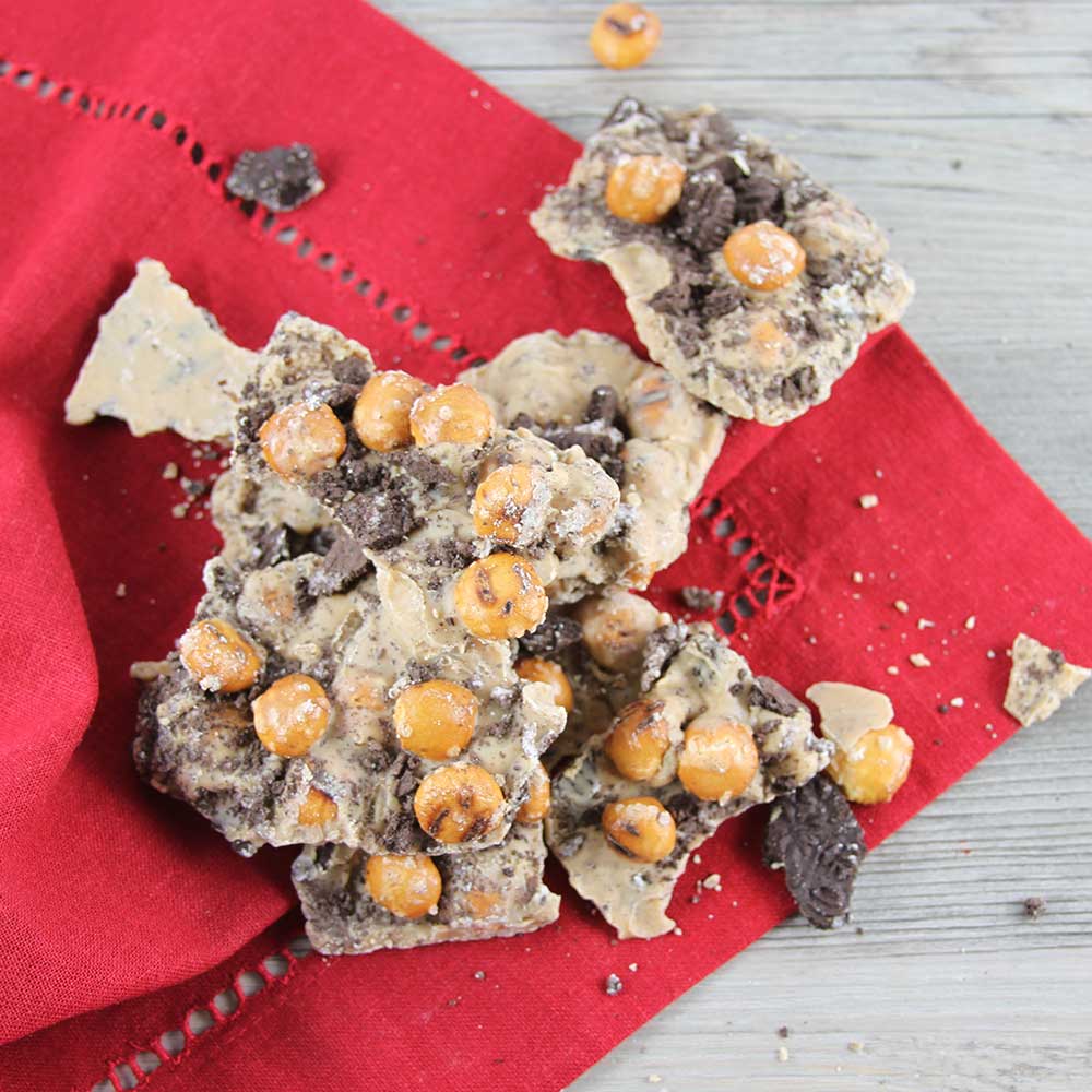 Peanut Butter Oreo Pretzel Bark