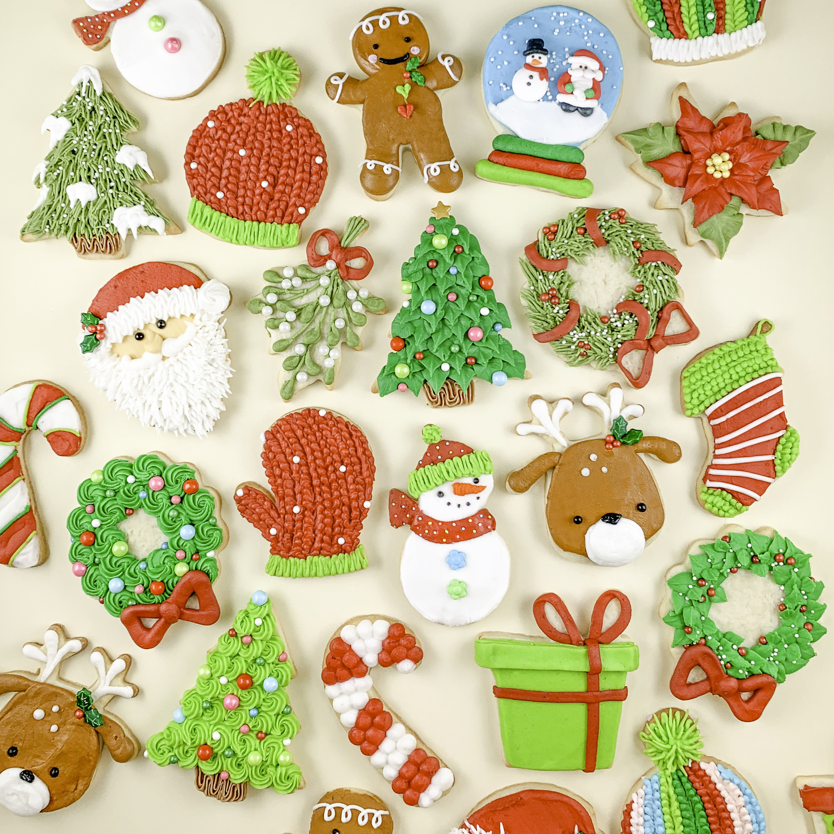 Buttercream Christmas Cookies