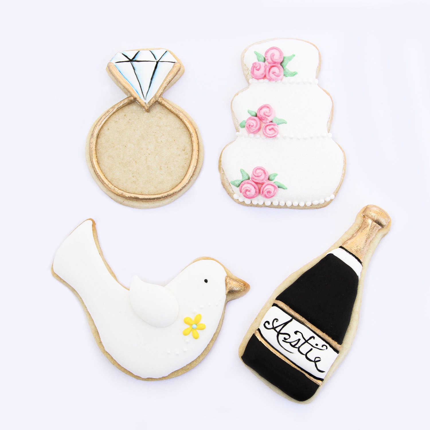 Wedding Cutie Cutter Cookies